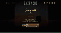 Desktop Screenshot of gazpachoworld.com